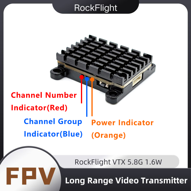 RockFlight TX663 VTX 5.8G 48CH - Drone Frame recensie en prijs