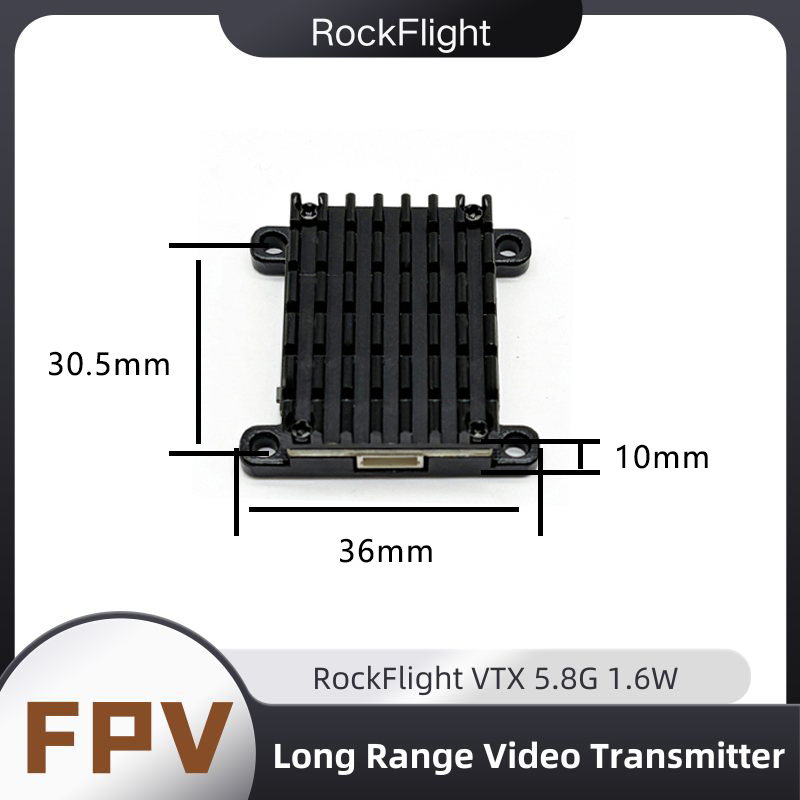 RockFlight TX663 VTX 5.8G 48CH - Drone Frame recensie en prijs