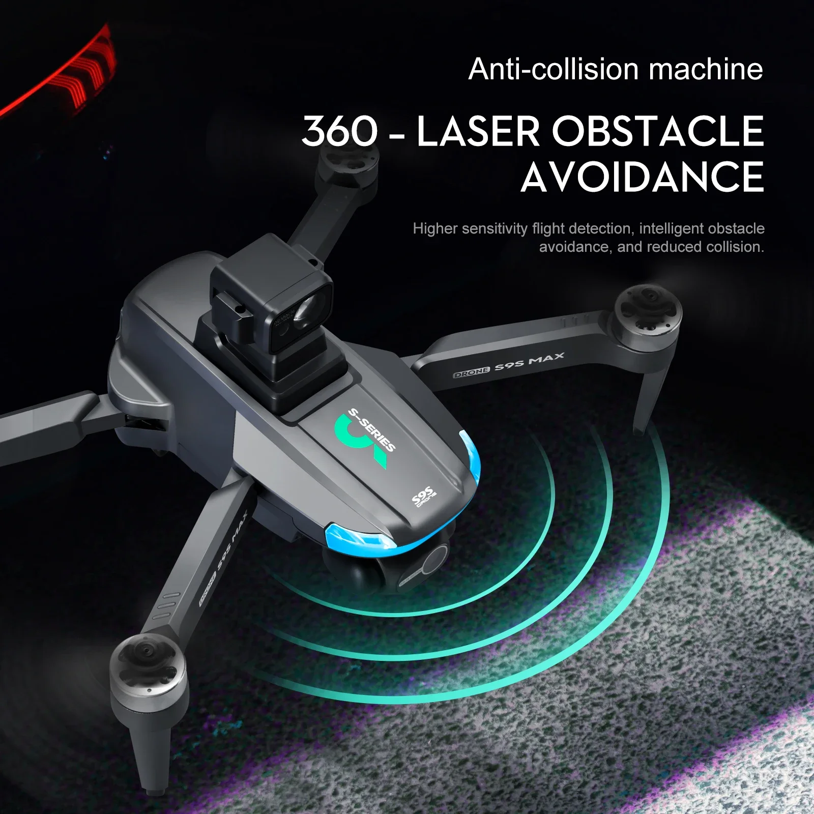 NIEUWE S9S MAX MINI Drone 4K 2 - Drone Gps Mount recensie en prijs