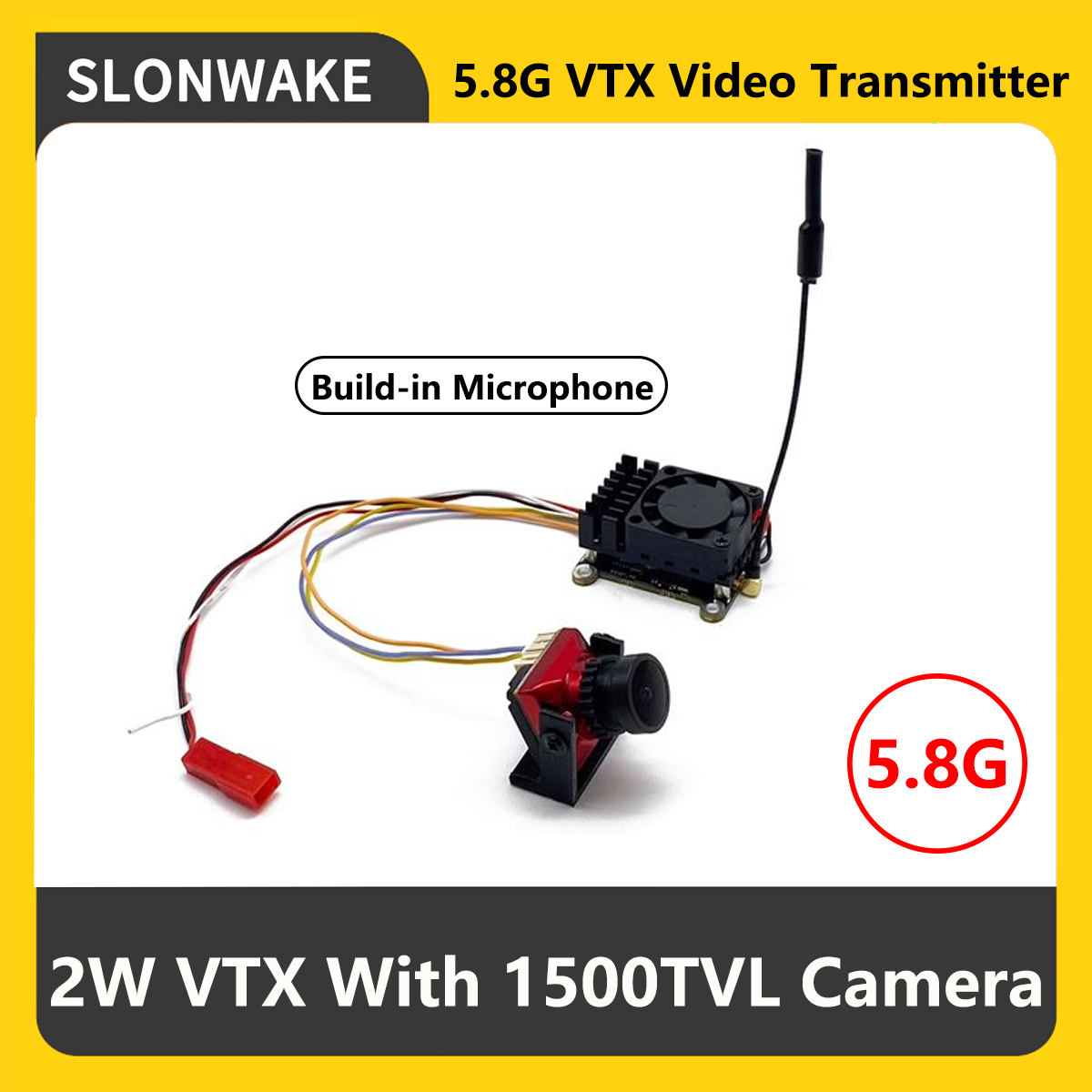 SLONWAKE 5.8G 2000mW FPV VTX Z - Drone Frame recensie en prijs