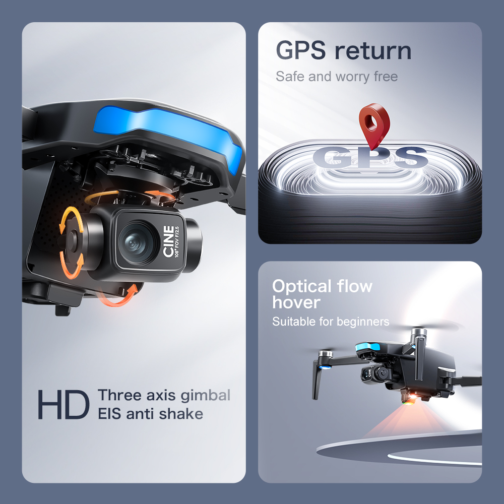 Originele S-X1 GPS Drone 8KHD  - Drone Gps Mount recensie en prijs