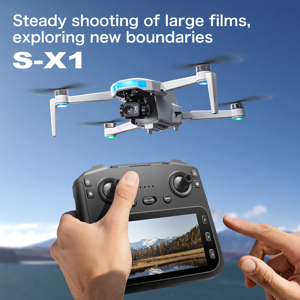 Originele S-X1 GPS Drone 8KHD  - Drone Gps Mount recensie en prijs
