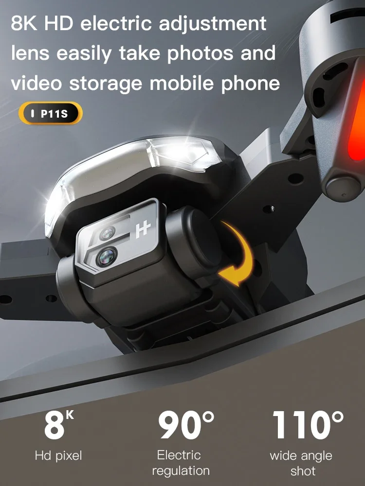 P11 Pro Max Drone 8K 5G GPS Pr - Drone Gps Mount recensie en prijs